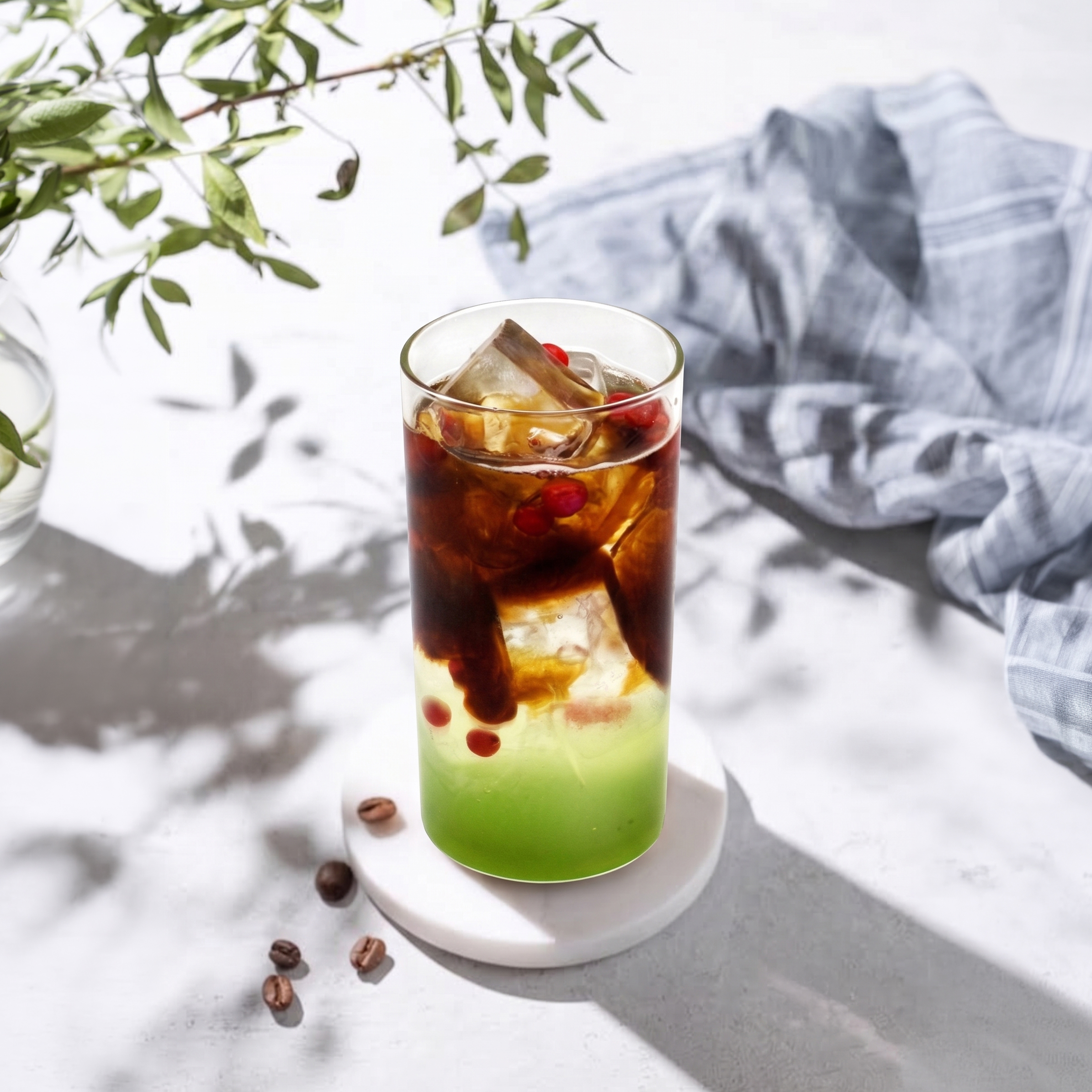 GREEN APPLE COLD BREW FIZZ 사진